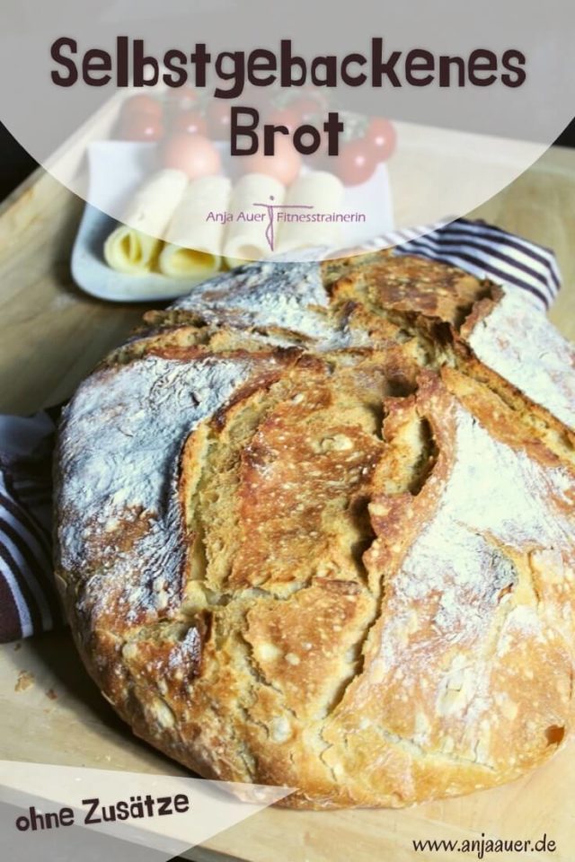 selbstgebackenes Brot ohne Zusätze - anja auer pilates trainer